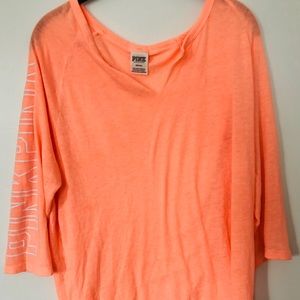 PINK Victoria’s Secret Neon shirt